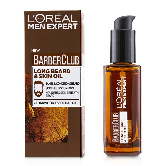 Men Expert Barber Club Long Beard & Skin Oil - 30ml/1oz