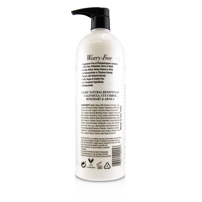 Natural Family Collection Hair & Body Baby Wash With Pure Soothing Moisture (for Babies & Up) - 975ml/33oz