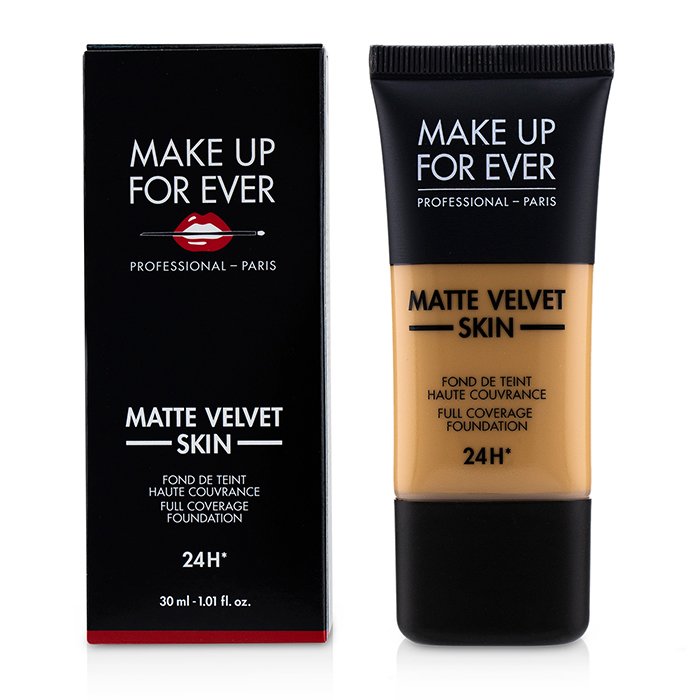 Matte Velvet Skin Full Coverage Foundation - # Y405 (golden Honey) - 30ml/1oz