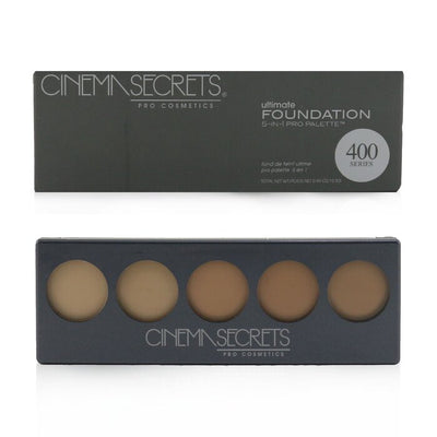 Ultimate Foundation 5 In 1 Pro Palette - # 400 Series (medium Peach Beige Undertones) - 12.5g/0.44oz