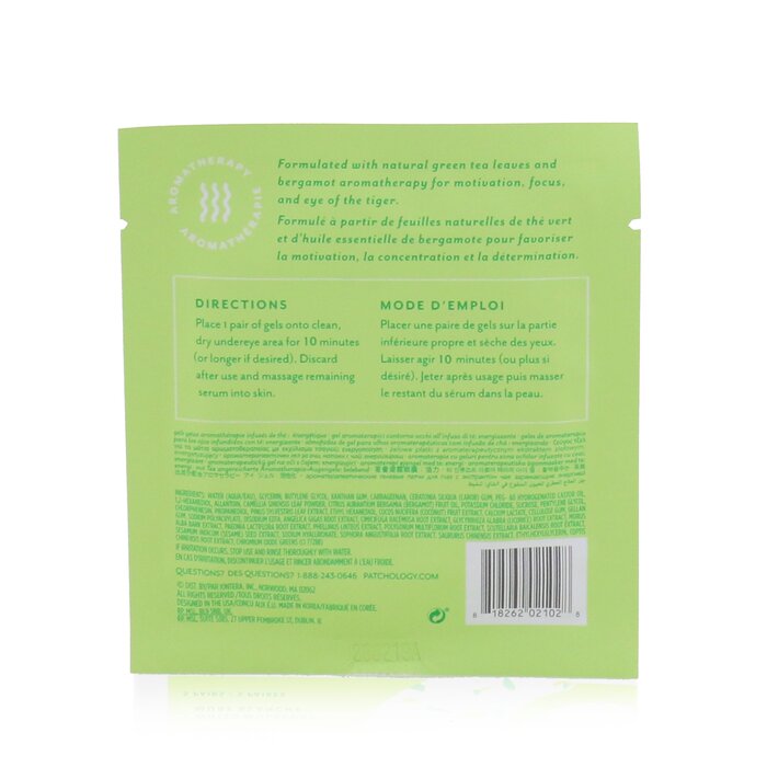 Moodpatch - Perk Up Energizing Tea-infused Aromatherapy Eye Gels (green Tea+bergamot+white Mulberry) - 5pairs