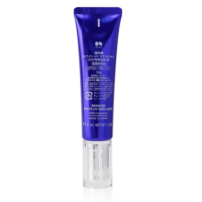 Sekkisei White Uv Emulsion Spf50 - 31ml/1.2oz