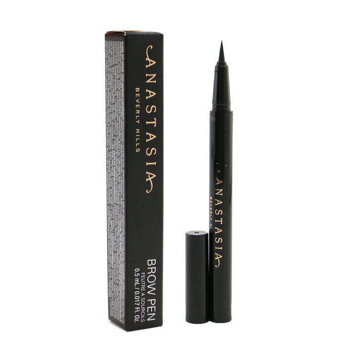 Brow Pen - # Medium Brown - 0.5ml/0.017oz