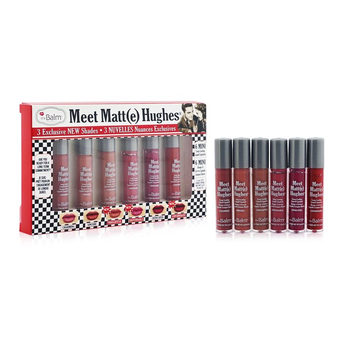 Meet Matt(e) Hughes 6 Mini Long Lasting Liquid Lipsticks Kit - Vol. 14 - 6x1.2ml/0.04oz