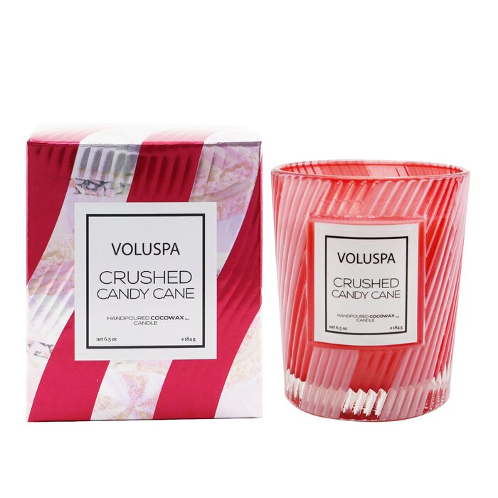 Classic Candle - Crushed Candy Cane - 184g/6.5oz