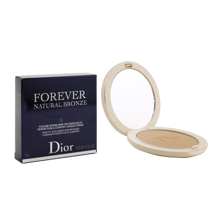 Dior Forever Natural Bronze Powder Bronzer - # 02 Light Bronze - 9g/0.31oz