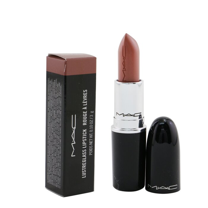 Lustreglass Lipstick - # 540 Thanks, It’s M.a.c! (taupey Pink Nude With Silver Pearl) - 3g/0.1oz