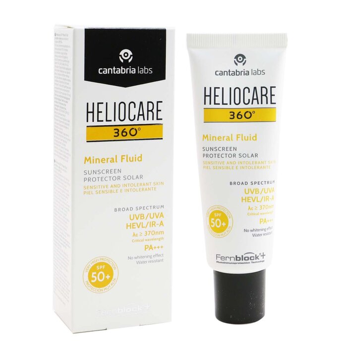 Heliocare 360 Mineral Fluid Spf50 - 50ml/1.7oz