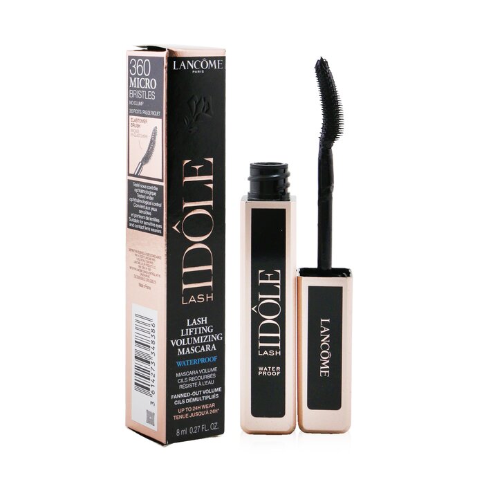 Lash Idole Lash Lifting Volumizing Waterproof Mascara - # 01 Glossy Black - 8ml/0.27oz