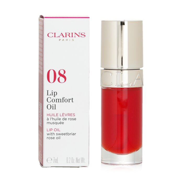 Lip Comfort Oil - # 08 Strawberry - 7ml/0.2oz