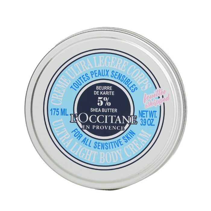 Shea Butter Ultra Light Body Cream - 175ml/3.9oz