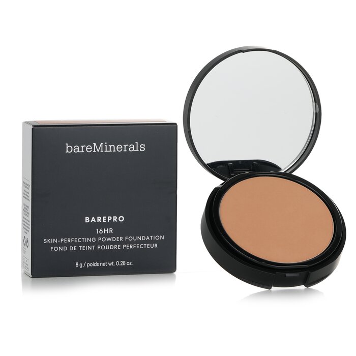 Barepro 16hr Skin Perfecting Powder Foundation - # 35 Medium Neutral - 8g/0.28oz