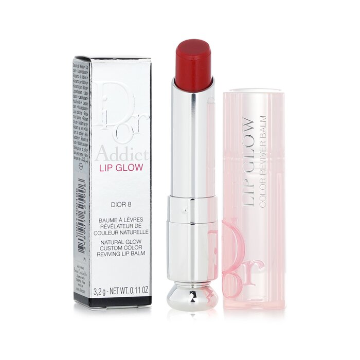 Dior Addict Lip Glow Reviving Lip Balm - # Dior 8 - 3.2g/0.11oz