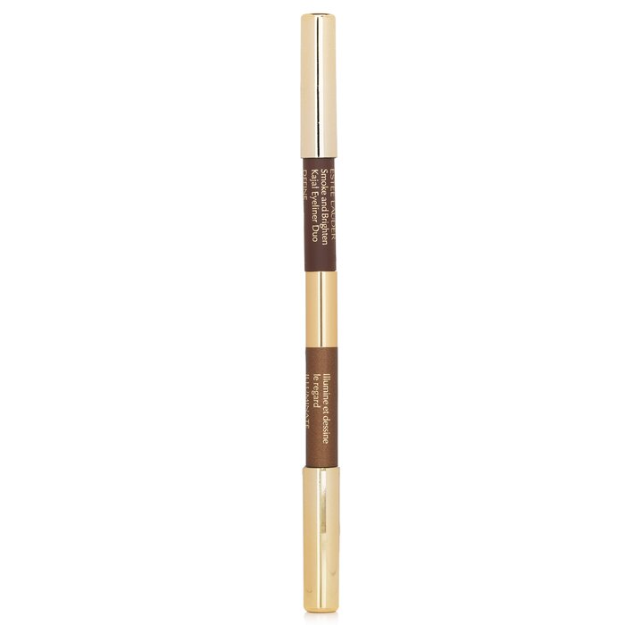 Smoke And Brighten Kajal Eyeliner Duo - # Dark Chocolate / Rich Bronze - 0.5g/0.02oz