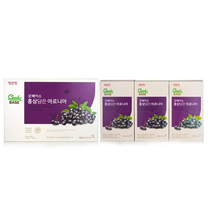 Korean Red Ginseng With Aronia Drink - 50mlx30pcs