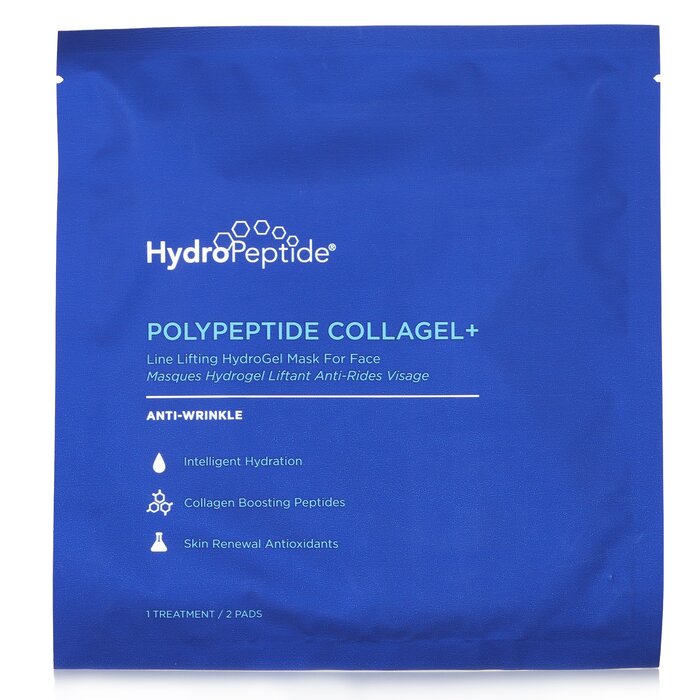 Polypeptide Collagel+ Line Lifting Hydrogel Mask For Face Anti Wrinkle - 4 Treatments