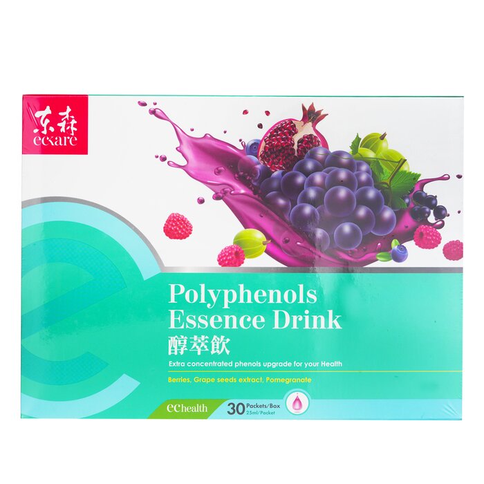 Polyphenols Essence Drink - Berries, Grape Seeds Extract, Pomegranate - 30 Packets