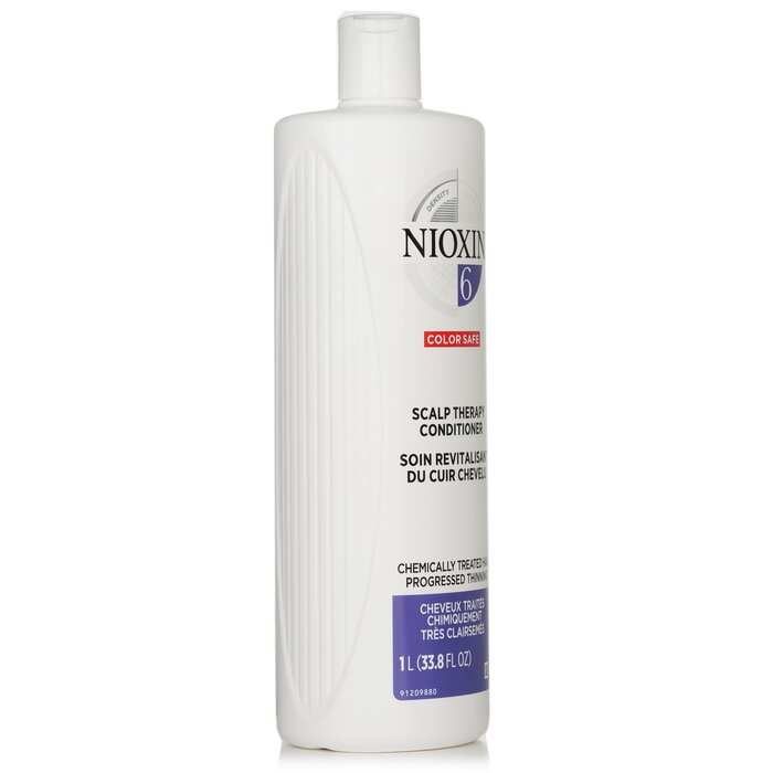 Density System 6 Scalp Therapy Conditioner (chemically Treated Hair, Progressed Thinning, Color Safe) - 1000ml/33.8oz