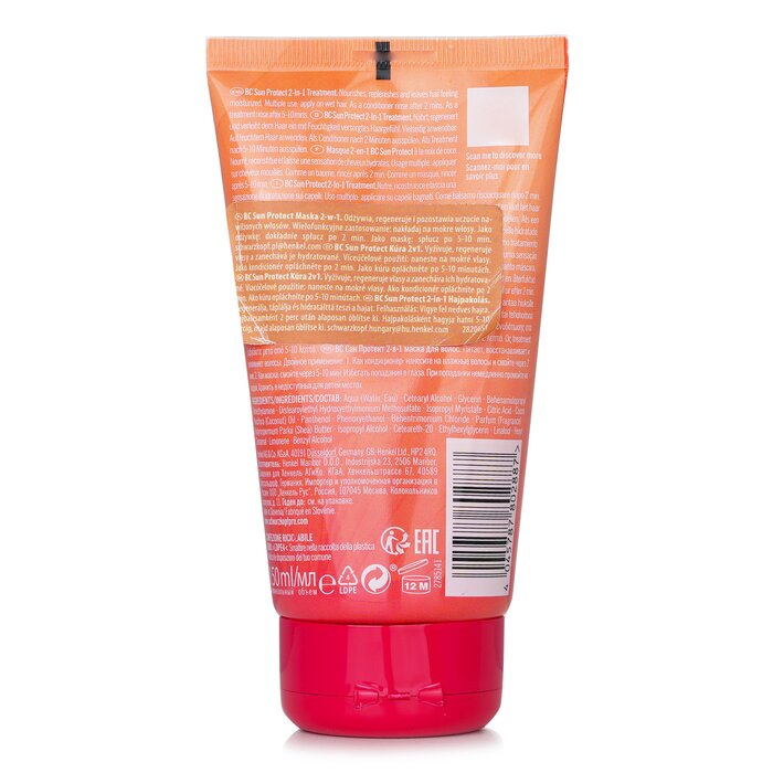 Bc Bonacure Sun Protect 2 In 1 Treatment Coconut (for Sun-stressed Hair) - 150ml/5oz