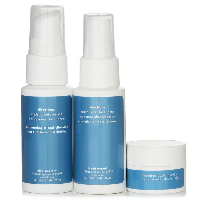 3-step Mini Starter For Oily Skin Set - 3pcs