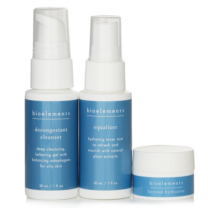 3-step Mini Starter For Oily Skin Set - 3pcs