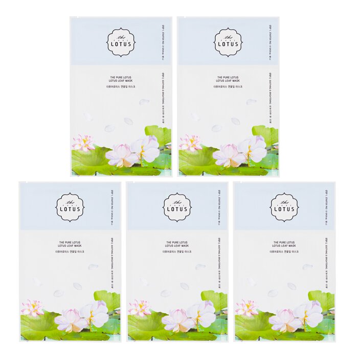 Lotus Leaf Mask - Soothing & Brightening - 5pcs