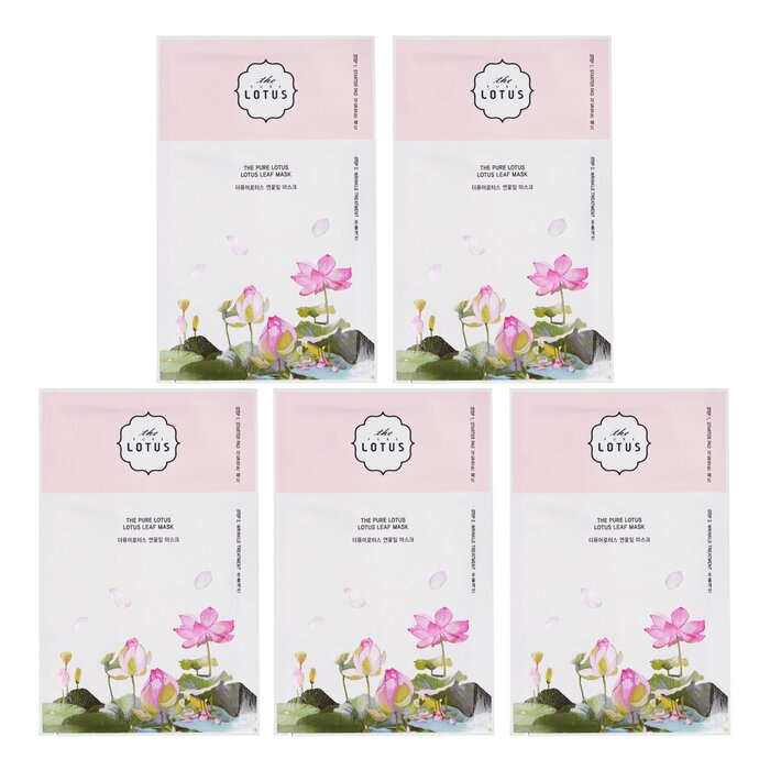 Lotus Leaf Mask - Wrinkle Treatment - 5pcs