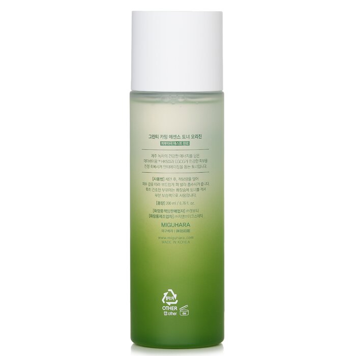 Green Tea Calming Essence Toner Origin - 200ml/6.76oz