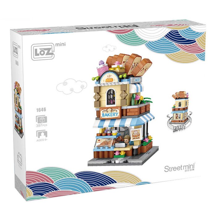 Loz Street Series - Bakery Shop - 19.5x16.5x4.5cm