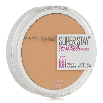 Super Stay Full Coverage Powder Foundation - # 312 Golden - 6g/0.21oz