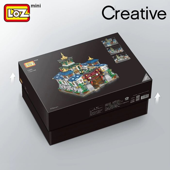 Loz Mini Blocks - Martial Arts School - 40 x 38 x 10cm