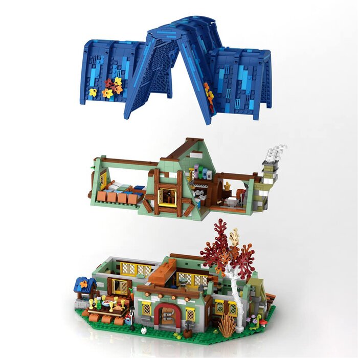 Loz Mini Blocks - Elf House - 40 x 28 x 9cm