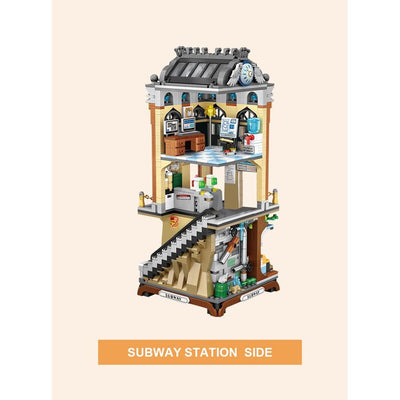 Loz Mini Blocks - Subway Station - 40 x 28 x 9.5cm