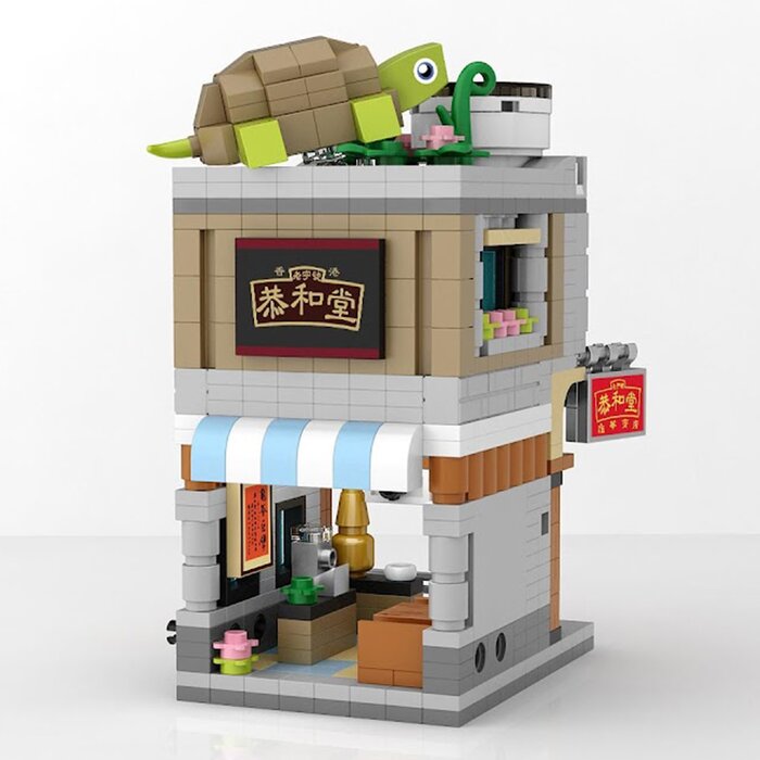 Loz Mini Blocks - Herbal Tea Shop - 20 x 17 x 5 cm