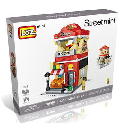 Loz Mini Blocks - Pizza Shop - 20 x 17 x 5 cm