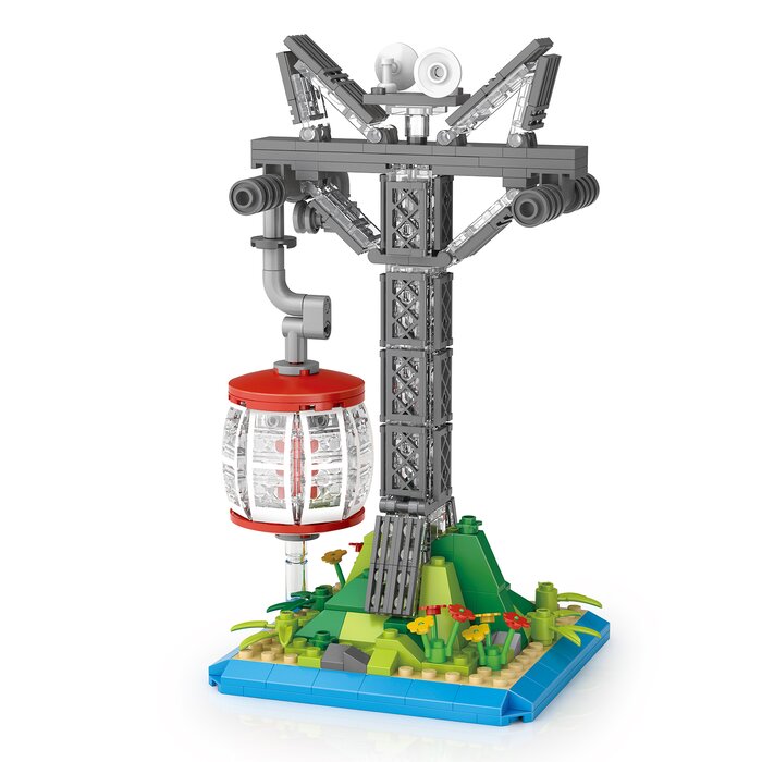 Loz Creator - Ocean Park Cable Car - 20 x 15 x 8cm