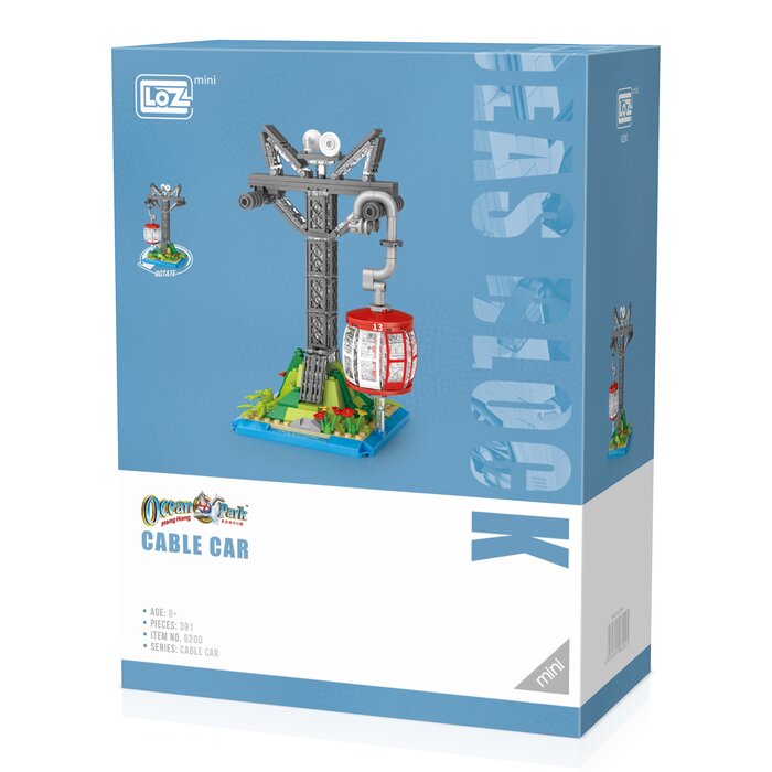 Loz Creator - Ocean Park Cable Car - 20 x 15 x 8cm