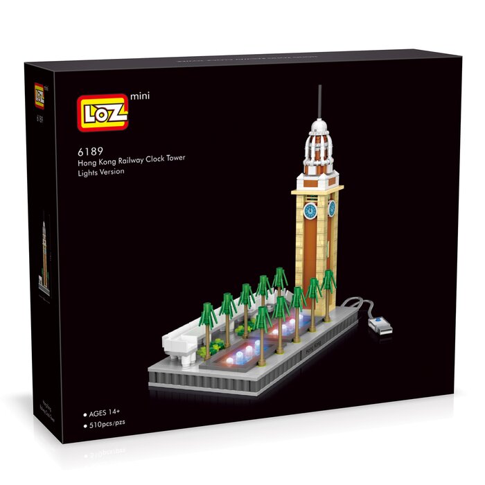 Loz Creator - Hong Kong Clock Tower - 40 x 28 x 6cm