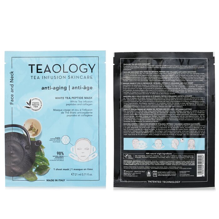 White Tea Peptide Face & Neck Mask - 21ml/0.17oz