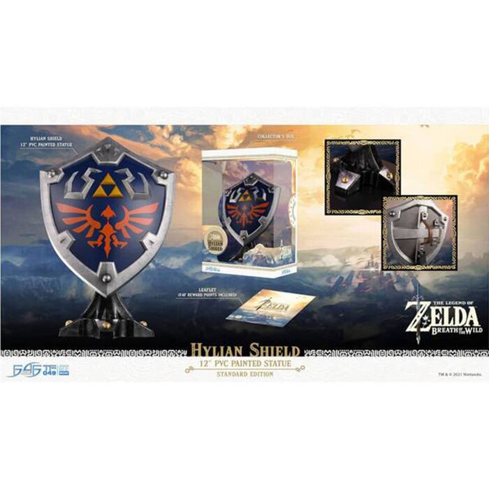 The Legend Of Zelda: Breath Of The Wild: Hylian Shield (standard Edition) - 29 x 20 x 13mm