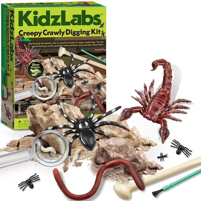 Kidzlabs/creepy Crawly Digging Kit - 37x18x22.5mm