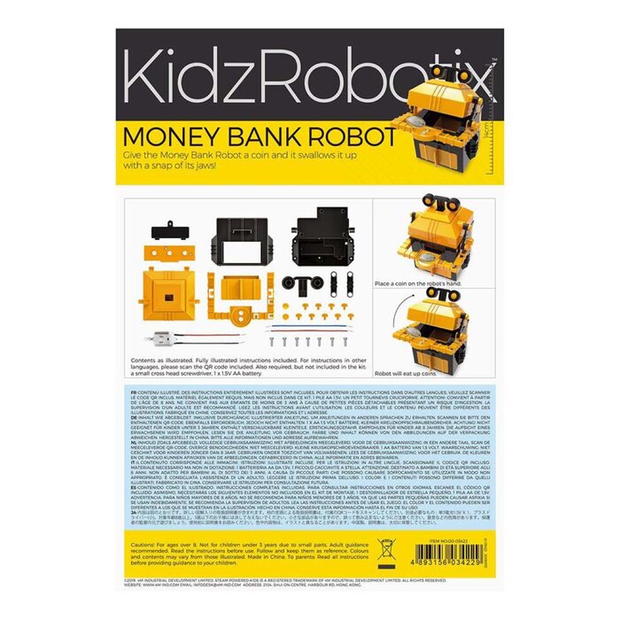 Kidzrobotix/money Bank Robot - 39x17x25mm