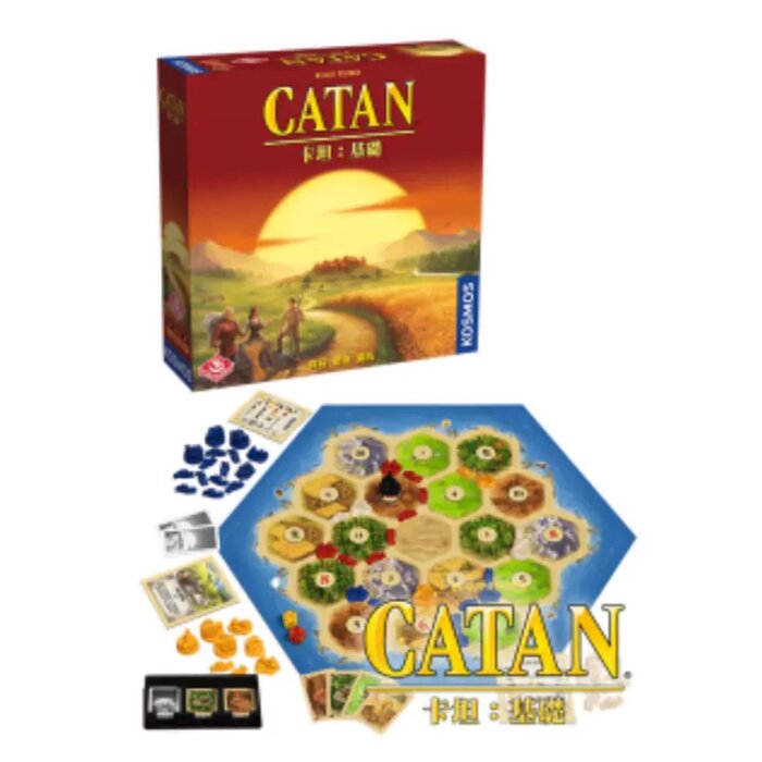 Catan Base Game - 11.63x9.5x3in