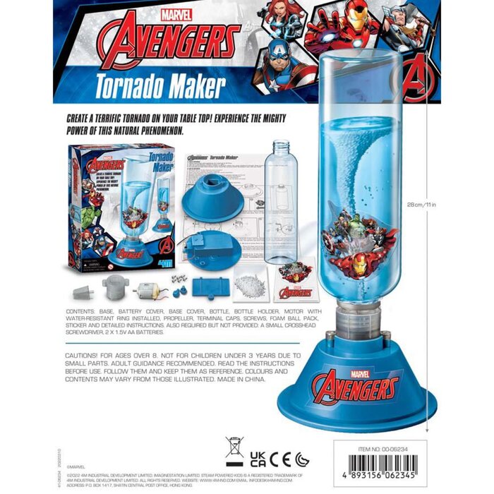 Disney/marvel Avengers/tornado Maker - 37x18x22.5mm