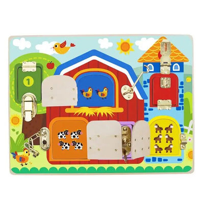 Latches Activity Board - 40x30x4cm