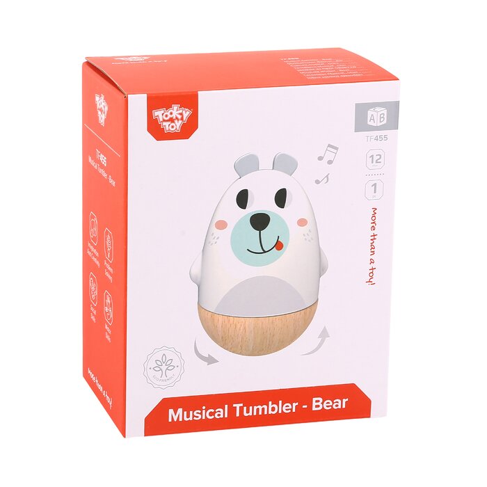 Musical Tumbler - Bear - 8x9x12cm