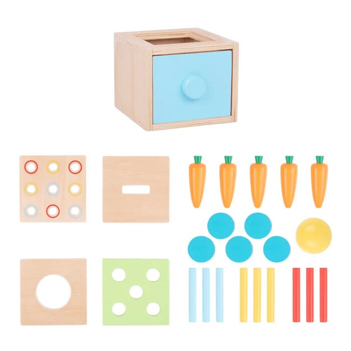 4 In 1 Educational Box - 15x15x12cm