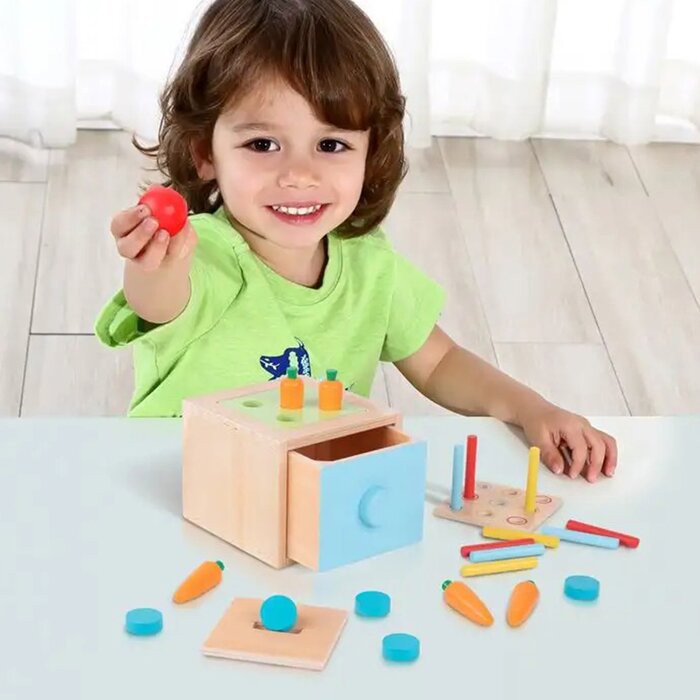 4 In 1 Educational Box - 15x15x12cm