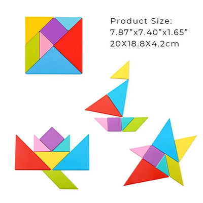 Tangram Play - 20x19x4cm