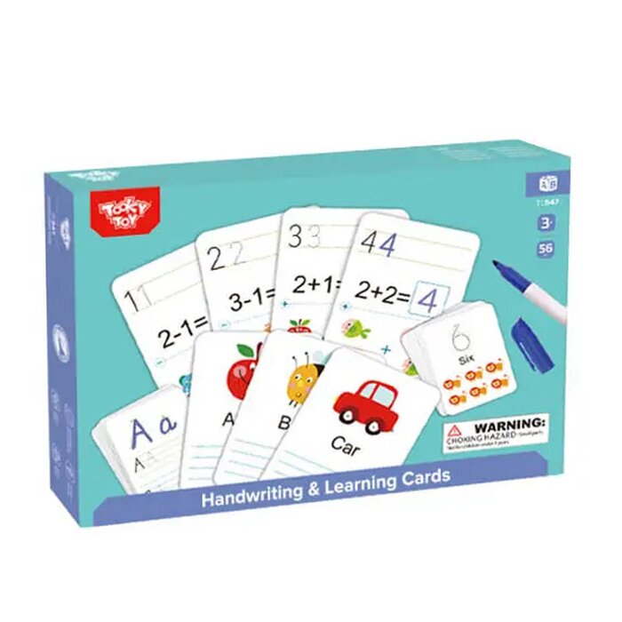 Handwriting & Learning Cards - 34x24x5cm